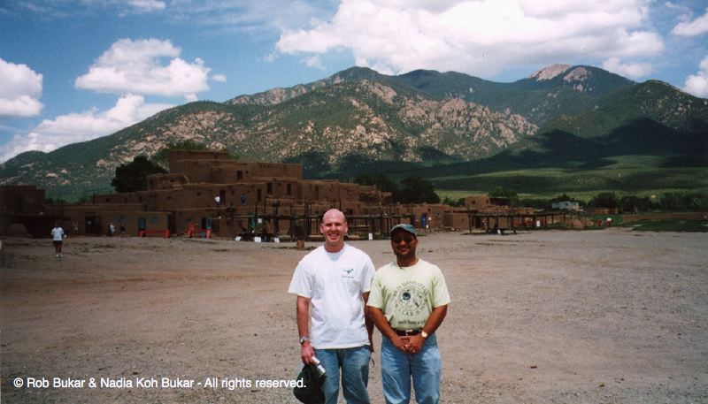 Rob and Adam, Taos Indian Reservation