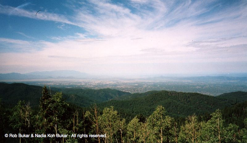 View Above Albuquerque