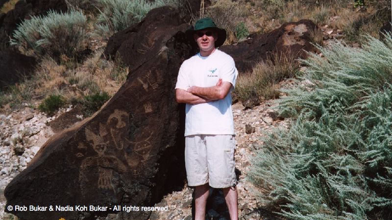 Rob, Petroglyphs Outside Albuquerque