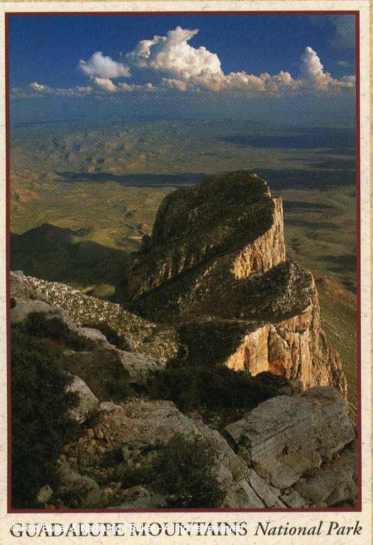 Guadalupe Mountains, Postcard