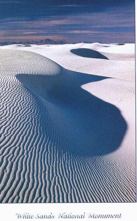 White Sands, Postcard